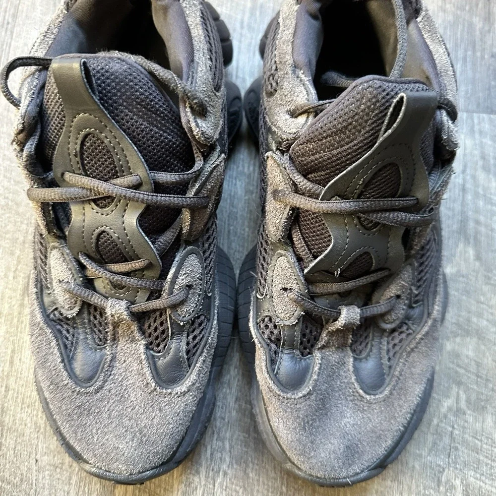Adidas Yeezy YZY 500 Utility Black 2023 Sneaker F36640‎ Mens Size 7 Triple Black
